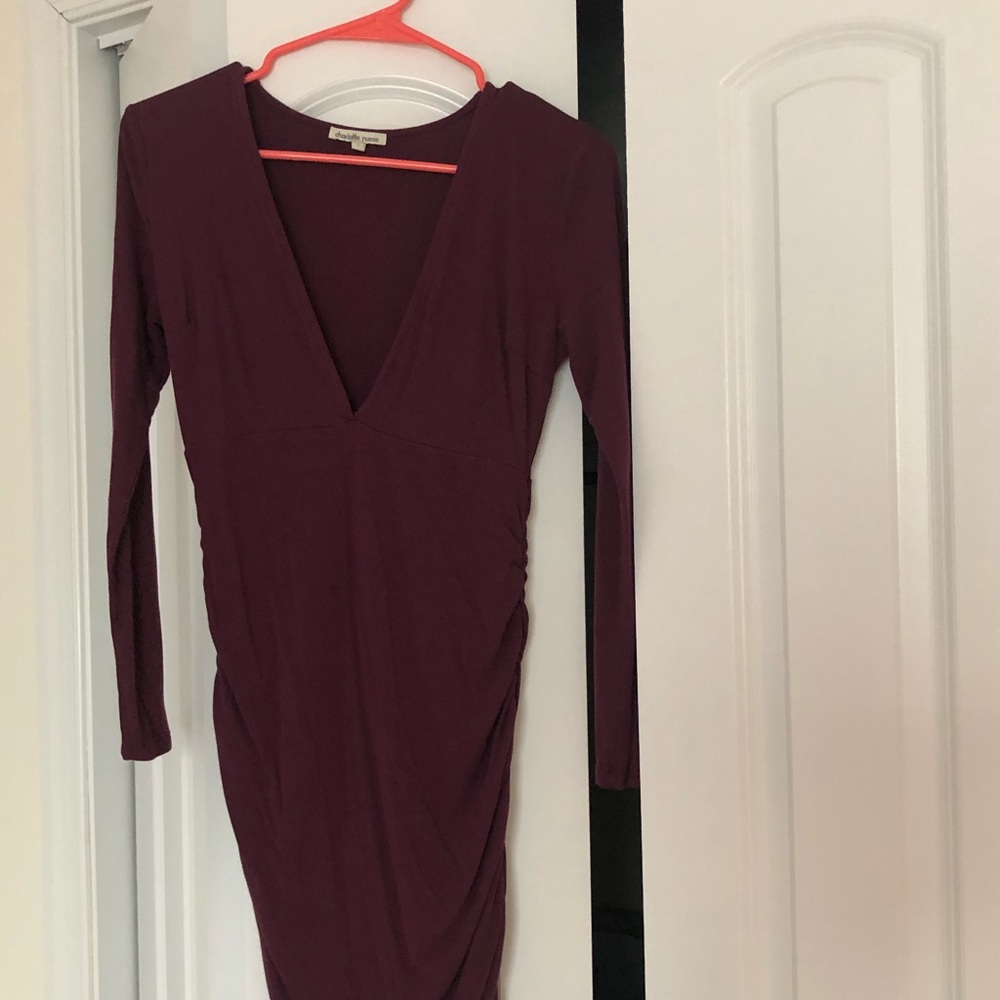 Maroon dress